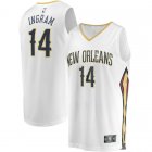 Camiseta Brandon Ingram 14 New Orleans Pelicans Association Edition Blanco Hombre
